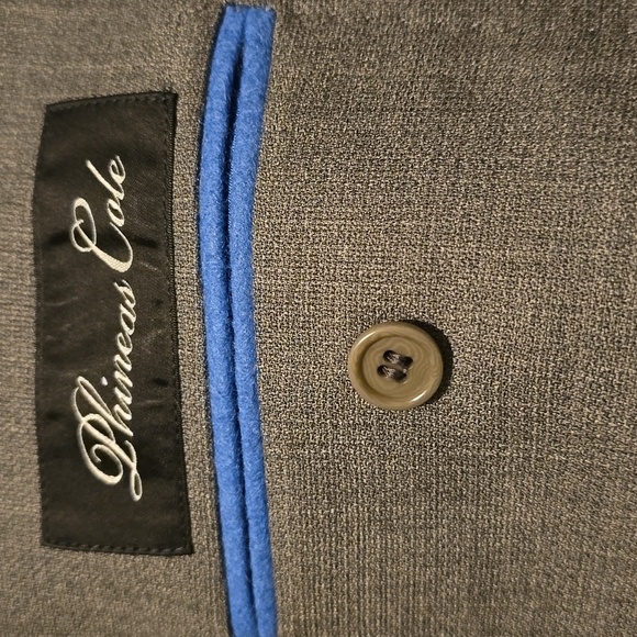 Phineas Cole Solid Wool Jacket, Size 40/Tall - Picture 13 of 16